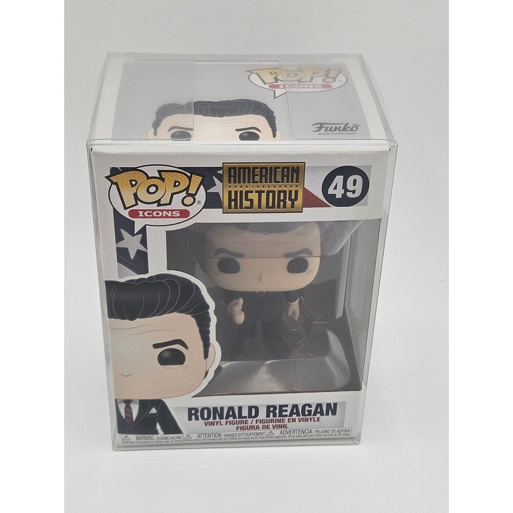 Funko Pop! Vinyl: Ronald Reagan #49 American History Figure With Protector New